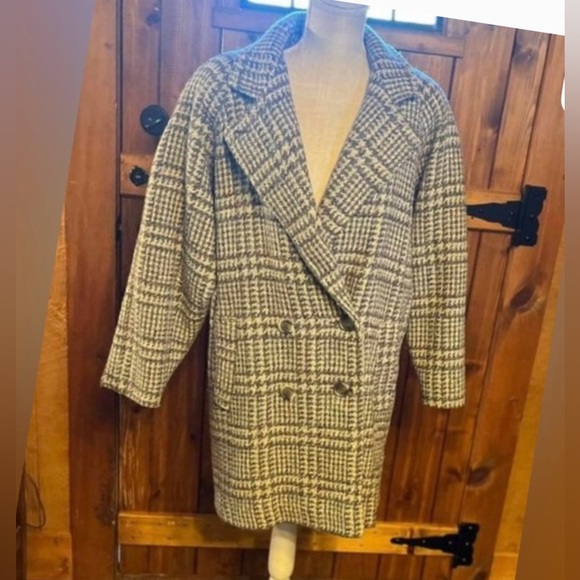 Ann Taylor Jackets & Blazers - Vintage! Ann Taylor Braefair Wool Tweed coat vintage JUNIOR 9/10